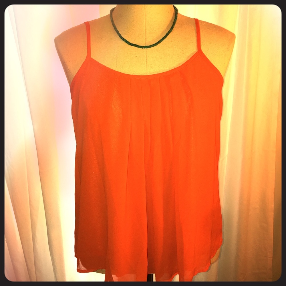 Women’s Laksmi orange camisole  M